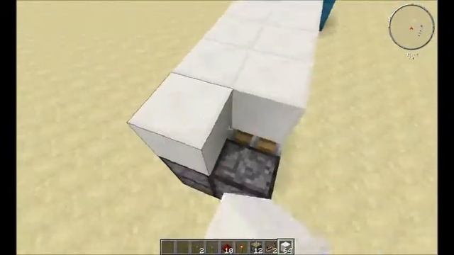 Minecraft - Tutorial: Compact 2x2 Flush Piston Door смотреть онлайн