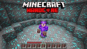 24 ЧАСА Копал Алмазы и Незерит в Майнкрафт Хардкоре !