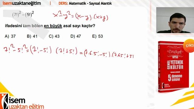 2) İlyas Güneş - KPSS Matematik Çıkması Muhtemel Sorular-2 (2016) смотреть онлайн