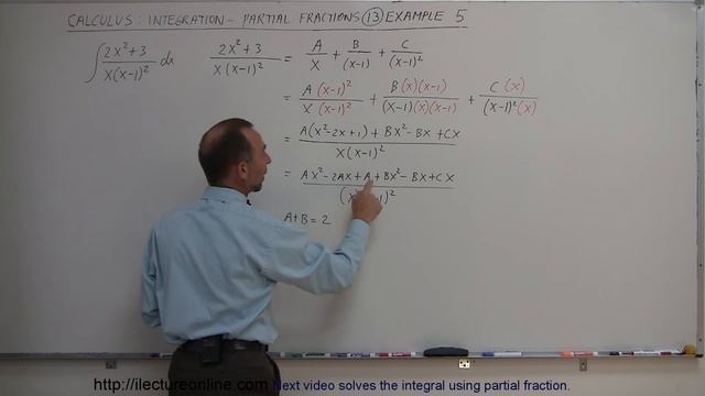 Calculus: Integration - Partial Fraction (13 of 16) Example 5: Repeated Linear Fractors смотреть онлайн