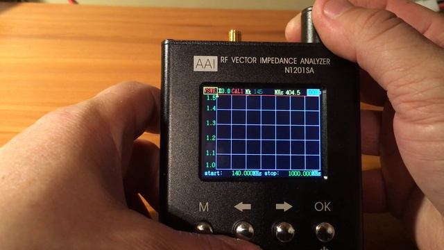 N1201SA UV RF Vector Impedance ANT SWR Antenna Analyzer Meter смотреть онлайн