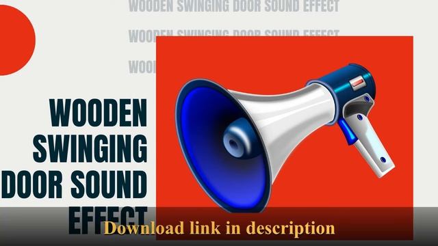 Wooden swinging door sound effect смотреть онлайн