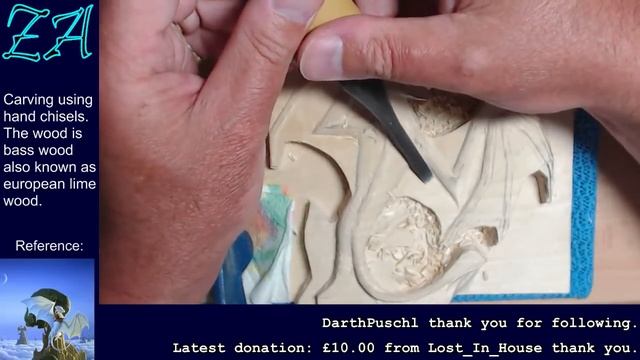 Carving Ruth the dragon pt20 - Originally twitch broadcast 4 June 2015 смотреть онлайн