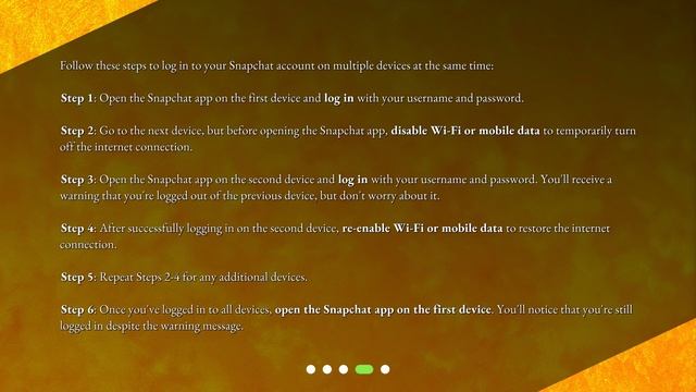 How do I log in to my Snapchat account on multiple devices simultaneously? смотреть онлайн