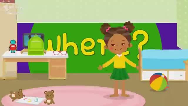 Английский для детей Where? On_Under_In_Behind смотреть онлайн