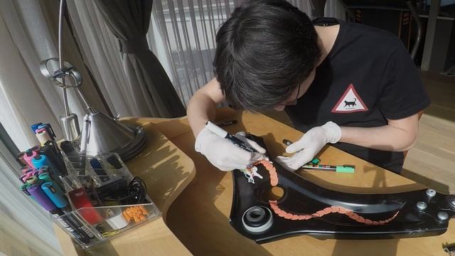 Custom Car Spare Part [ Wishbone For A Better Suspension....]