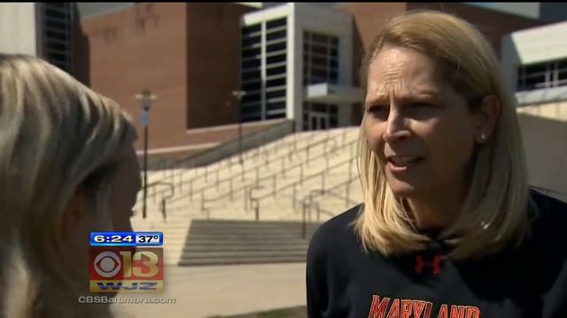 John Maroon gives comments to CBS Baltimore segment about Maryland Women's Basketball Final Four Ru смотреть онлайн
