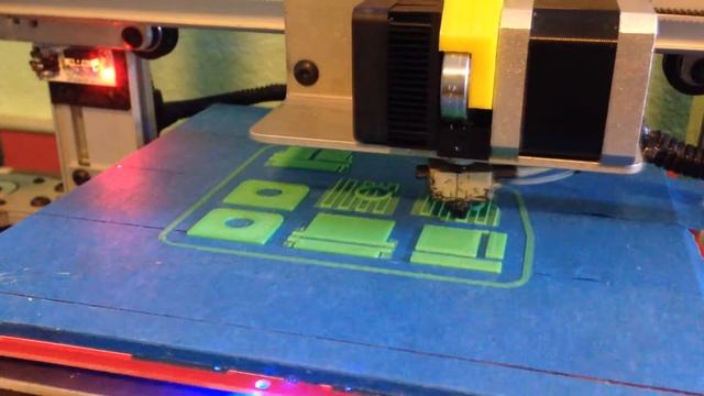 Ord Bot Hadron 3D printer printing Ord Bot Hadron parts for a SainSmart based build смотреть онлайн