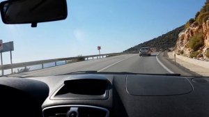 Дорога из Кемера в город Каш