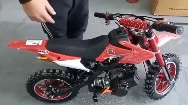 Procedimentos Mini Moto Cross Trilha 49cc PARTIDA ELÉTRICA BZ Vermelha Gasolina com Óleo 2 Tempos смотреть онлайн