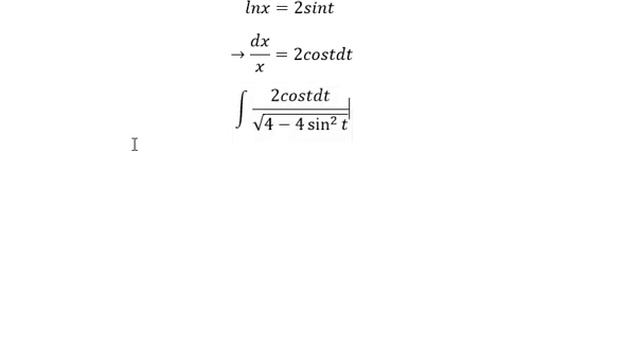 Calculus Help: Integral of dx/(x√(4-(lnx)^2 )) - Integration by substitution смотреть онлайн