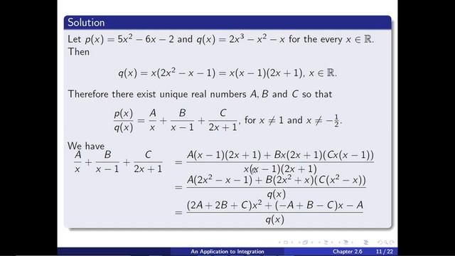 Chap 2-6-2 Examples (Application to integration) смотреть онлайн