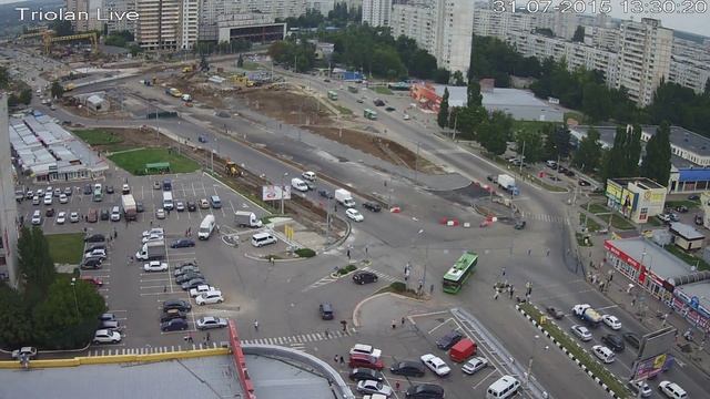 Triolan.Live - Харьков, станция метро "Победа" (31-07-2015) смотреть онлайн