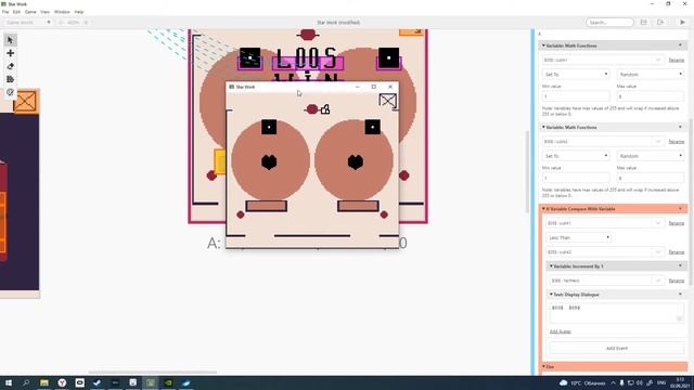 GB studio - вариант боевой системы кубики смотреть онлайн