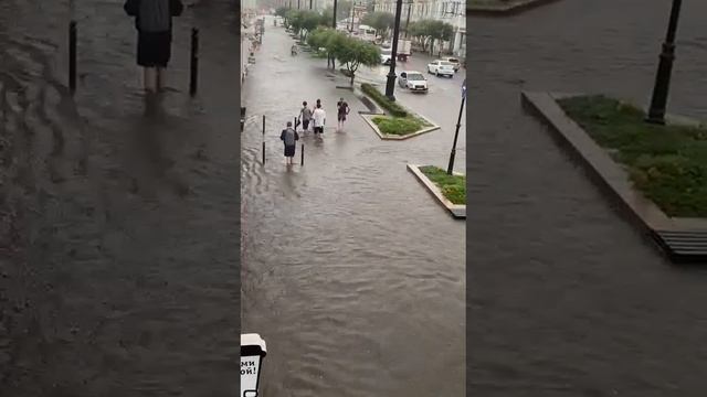 #Омск затопило 07.07.2023г. смотреть онлайн