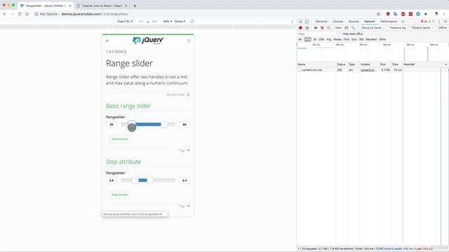 7.4. jQuery and jQuery mobile смотреть онлайн