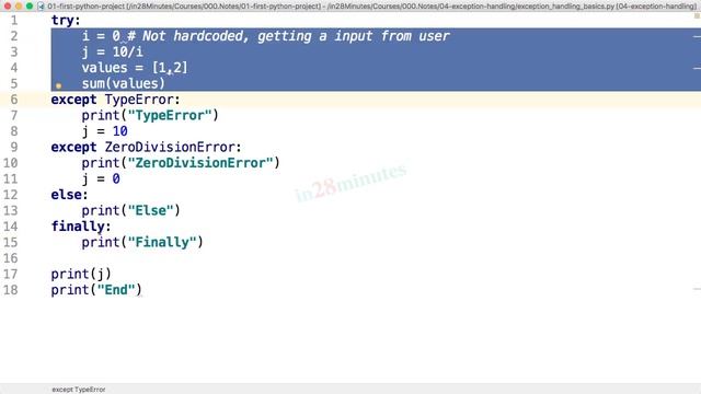 video13 6 Step 06   Error Handling   finally and else