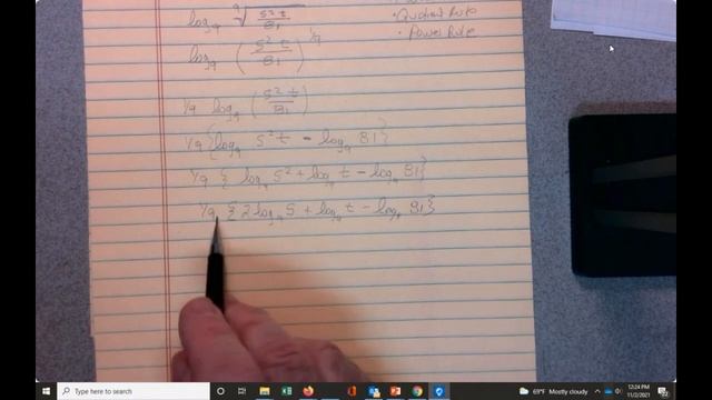 4. 3. 35 Expand Logarithm смотреть онлайн