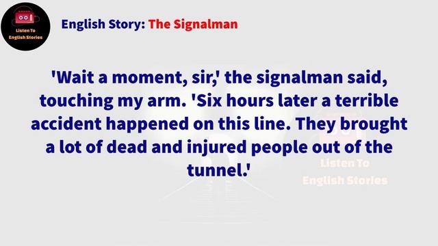 The Signalman - упрощённый английский тест