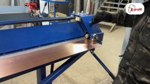 Обзор листогибочного станка | Как работает листогиб и как гнуть металл ручным листогибом