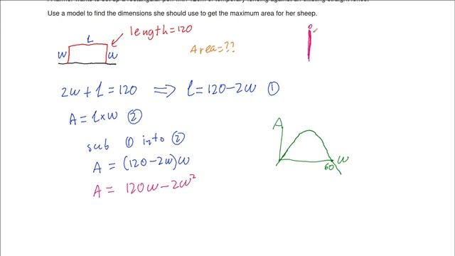 Modelling with Quadratics to find Maximum or Minimum Value смотреть онлайн
