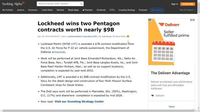 Lockheed wins two Pentagon contracts worth BILLIONS 2020 смотреть онлайн