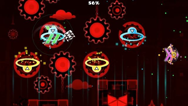 Bloodbath Mashup (At the speed of light & Crazy frog) Geometry Dash смотреть онлайн