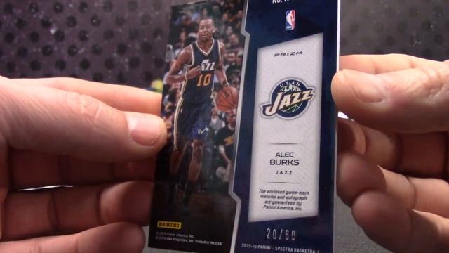 2015/16 Spectra Basketball 2 Box Serial #s GB # 2 смотреть онлайн
