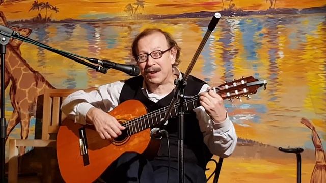 Михаил Будин в арт- кафе АФРИКА 16.02.2020_4 смотреть онлайн