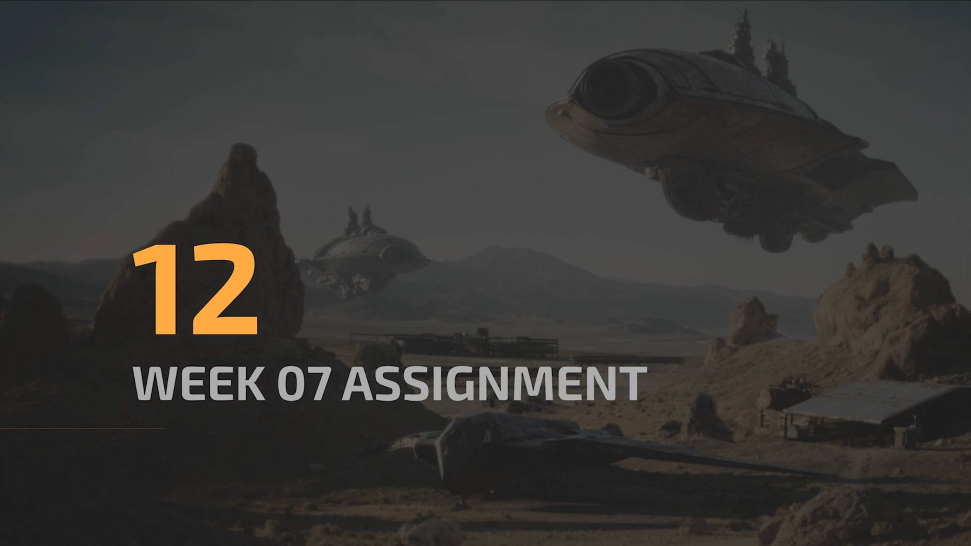 week 07 - 12 -Week 07 assignment - Cinematic Lighting in Houdini смотреть онлайн