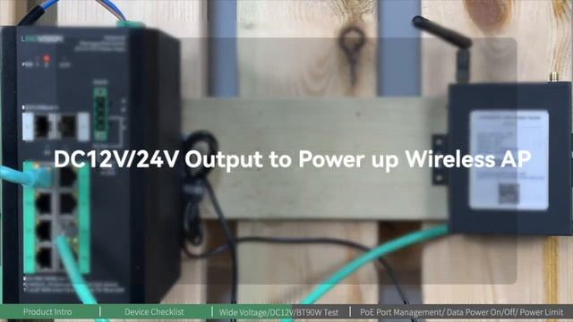 How to boost up Solar Power DC12V to PoE BT90W output, managing PoE Port Power/Data and Power limit смотреть онлайн