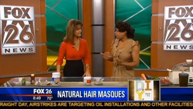 Tamika Fletcher's Segment on Fox 26: Homemade Conditioners To Treat Brittle Hair смотреть онлайн