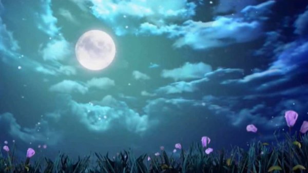 КАТИЛАСЬ ПО НЕБУ ЛУНА