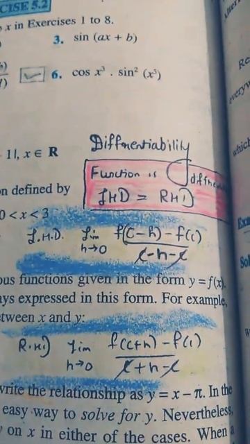continuity and differentiability CH 5 Class 12 math for boards CBSE |important formula | #cbse смотреть онлайн