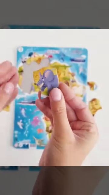 10320107 Пазл в рамке Африка смотреть онлайн