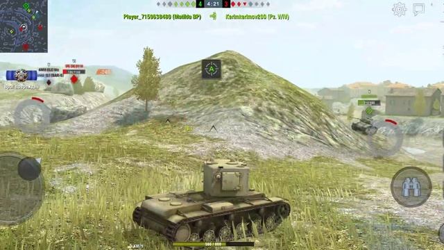 КВ-2, ваншеты, 2к+урона, 5 фрагов смотреть онлайн