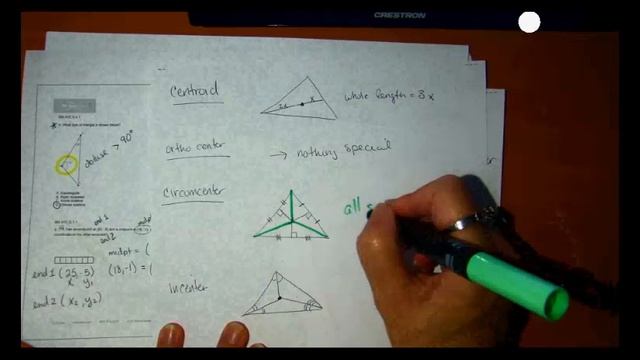 Geometry End of Course Exam Review Part 1 (morning class) смотреть онлайн