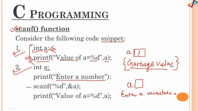 Scanf function in C | In Hindi смотреть онлайн