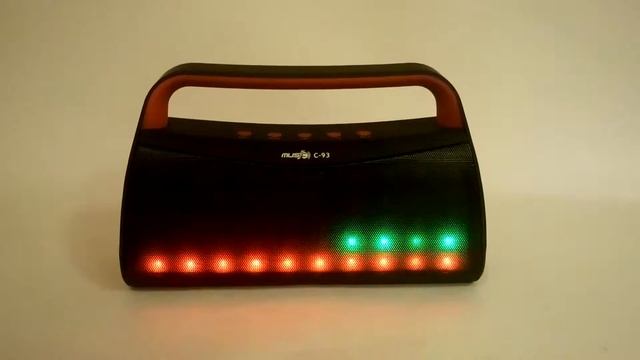 Портативная колонка Music C-93 с FM-радио и Bluetooth смотреть онлайн