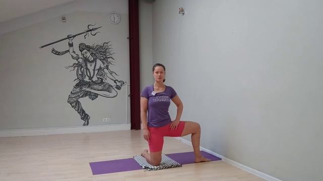 Урок 2-5. Врикшасана и Паригxасана