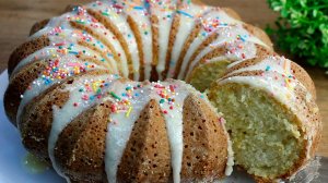 Пасхальный кекс! Тает во рту. Простой и Быстрый рецепт лимонного кекса