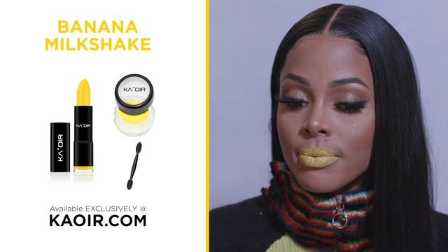 BANANA MILKSHAKE GLITZSTICK by KA'OIR Cosmetics - www.KAOIR.com смотреть онлайн