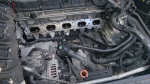 Volkswagen jetta 2.5l thermostat housing assembly removal