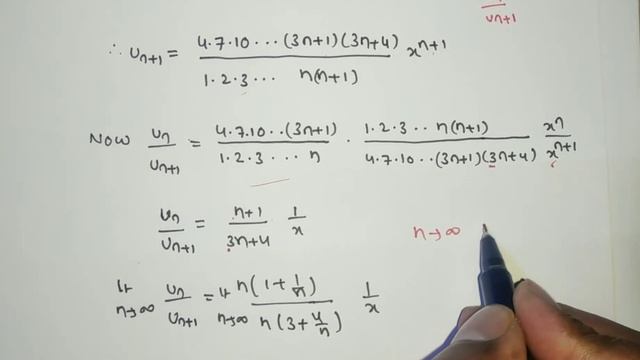 Raabe's test Problem 1 смотреть онлайн
