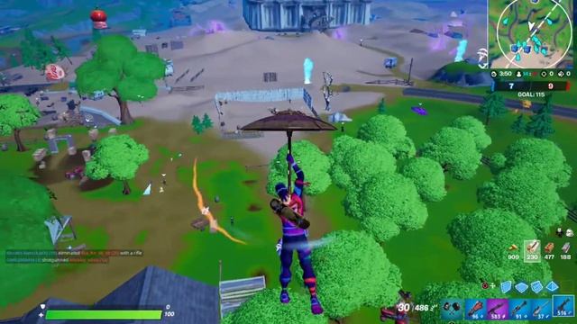 Fortnite Chapter 2 Season 5 aim assist test! смотреть онлайн