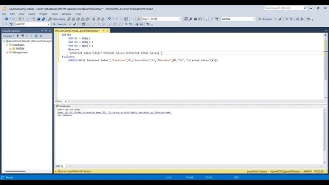 DATA ANALYTICS WITH DAX (CLASS 3) –DEFINE VAR (VARIABLE) FOR TABULAR CUBE | POWER BI | POWER QUERY смотреть онлайн