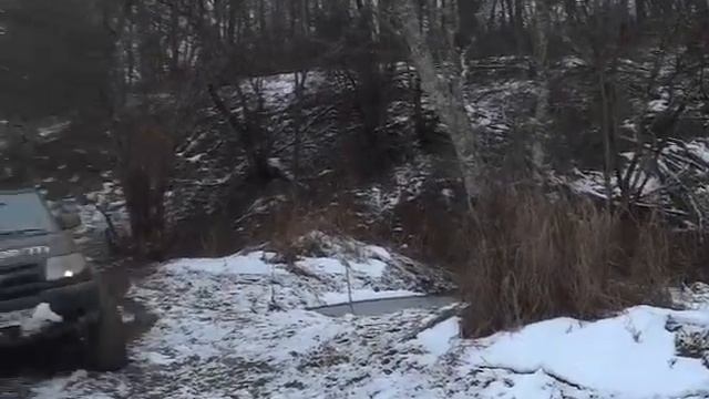 УАЗ Патриот подход к броду смотреть онлайн