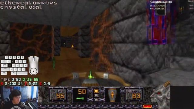 Скоростное прохождение на игру Heretic SotSR на сложности Smite-Meister Эпизод 3 за 7:43 смотреть онлайн