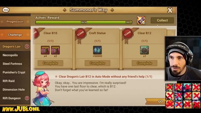 MINIMUM-WAGE DRAGONS B12 TEAM. (Summoners War Doomsday #14) смотреть онлайн