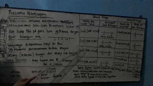 Matdas Biologi-Teknik 2:5.AKSIOMA KELENGKAPAN-GARIS BILANGAN смотреть онлайн